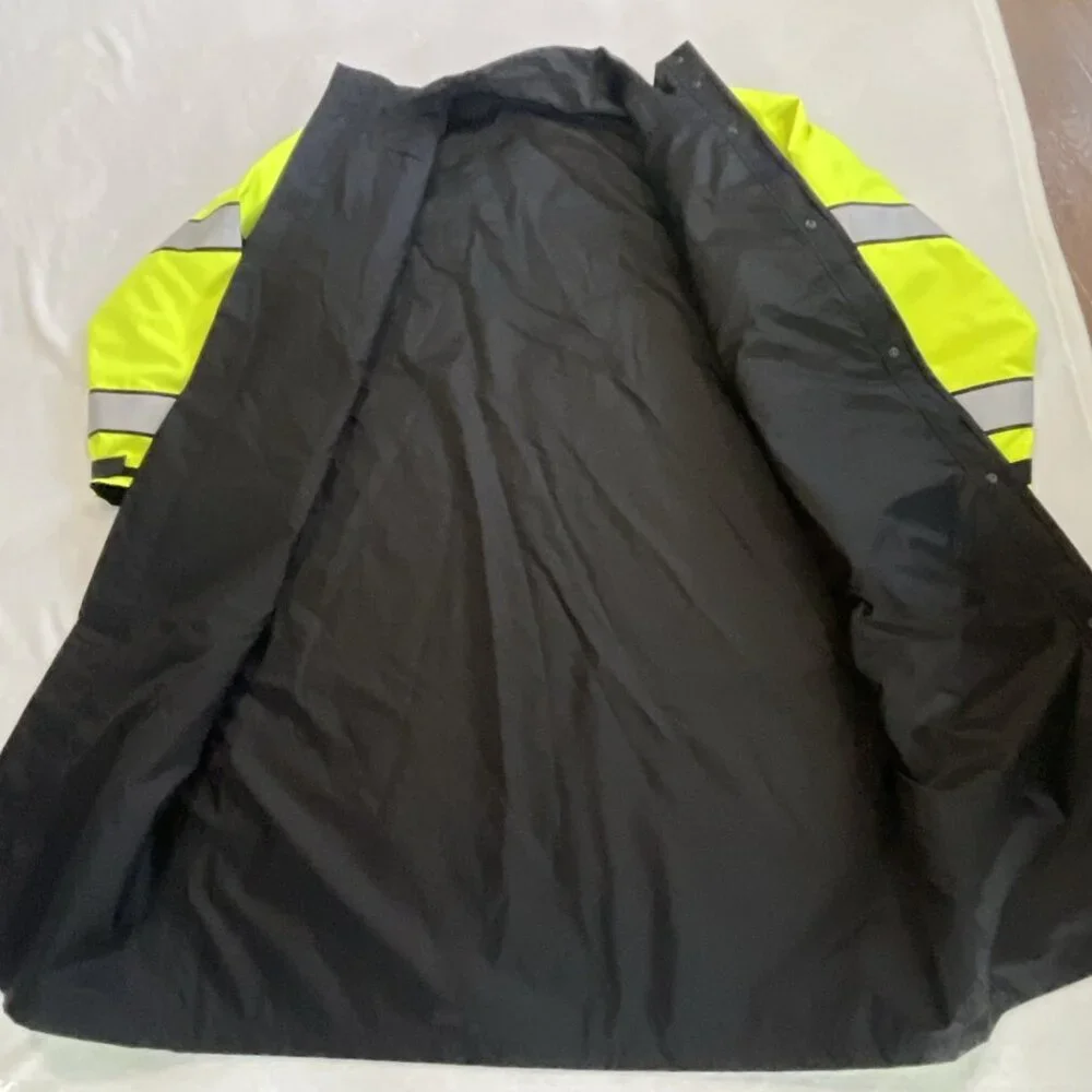 NWT Blauer Defender 733 Reversible Raincoat Hi-Vis Mens Medium - Picture 6 of 9